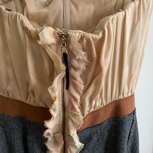 Dolce and Gabbana Ruffle Front Dress - Picture 4 of 7